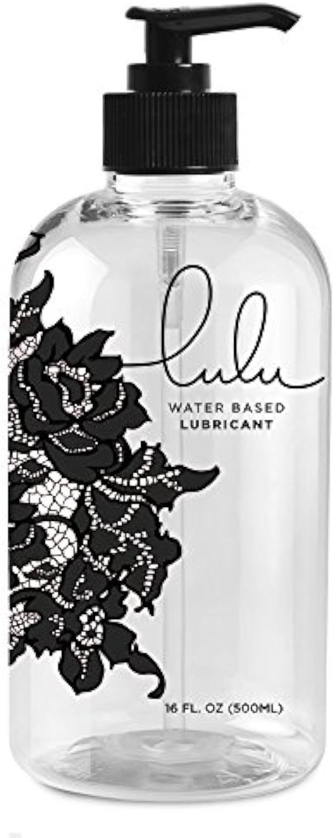 Personal Lubricant. Lulu Lube Natural Water-Based Lubes for Men and Women. 16 oz. - Lubricants Made in USA - 100% Unconditional Money Back