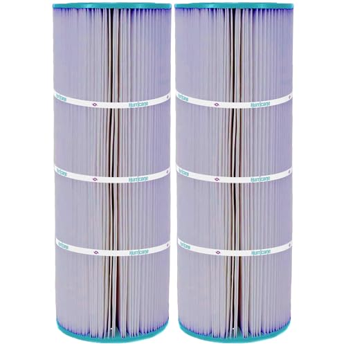 Hurricane Filters 2 Pack HF7656-01P Platinum Purple Pool Filter Cartridge - Replacement for PA50, Unicel C-7656, Filbur FC-1240, Hayward Star-Clear C500, Hayward C550, Pentair Purex CF-50