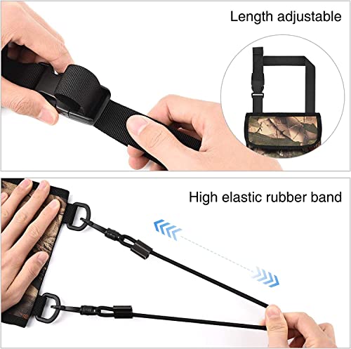 Ezshoot 2Pcs Car Seat Back Gun Racks Automotive Car Seatback Holder Rack, Tactical Hunting Backseat Sling Rack, Foldable Car Concealed Backseat Gun Sling Organizer For Car Truck Suv #TOP7