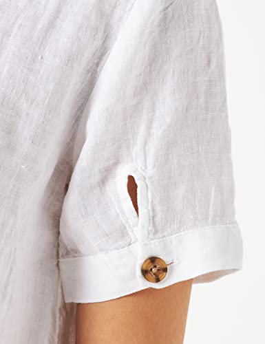 ESPRIT 042EE1F336 Camicia da Donna, 100/Bianco