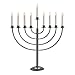 Pewter Finished Electric Hanukkah Menorah