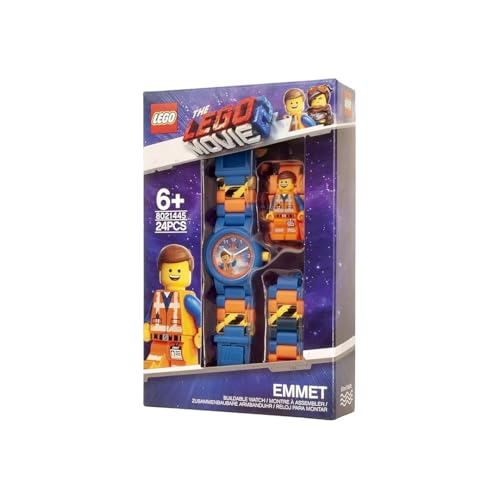 Image of LEGO Unisex Child Quartz Multicolor Dial, Multicolour Band Watch, Analogue Classic Display and Plastic Strap