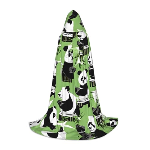 Cape médiévale à capuche panda pour briller à votre soirée cosplay