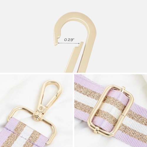 Image of Adjustable Handbag Strap Wide Purse Strap Replacement Shoulder Crossbody Bag Strap