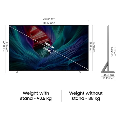 Image of Samsung 115 Inches 4K Micro RGB Vision AI Smart TV MRA115MR95FXXL