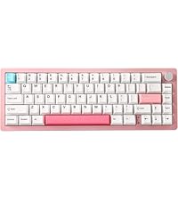 【即日発送】YUNZII AL66 ピンク アルミキーボード ワイヤレス Amazon | YUNZII AL66 ゲーミングキーボード ワイヤレス メカニカル