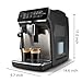 Philips 3300 Series Fully Automatic Espresso Machine with integrated milk frother and grinder, 5 Hot & Iced Coffee Pre-Sets, 40% Quieter SilentBrew, 15-Bar Pressure, Glossy Black (EP3326/90)