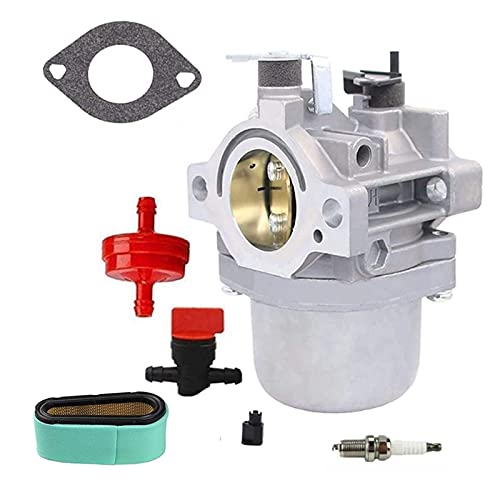 carburador Carburador for Montar Mower 12.5 HP Briggs & Stra-Tton LMT 5-4993 Accesorio de Motor Murray Walbro Herramienta (Color : Silver) Cover