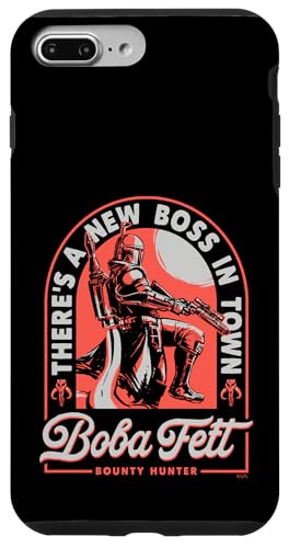 Coque Star Wars iPhone 8 7 Plus Boba Fett style vintage pour fans de pop culture