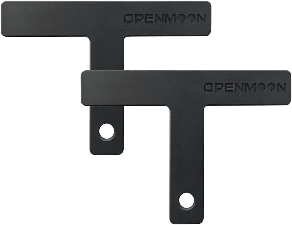 OPENMOONCamera Silica Gel T Marks for Actors Black（1 Pack in 2 Pcs）