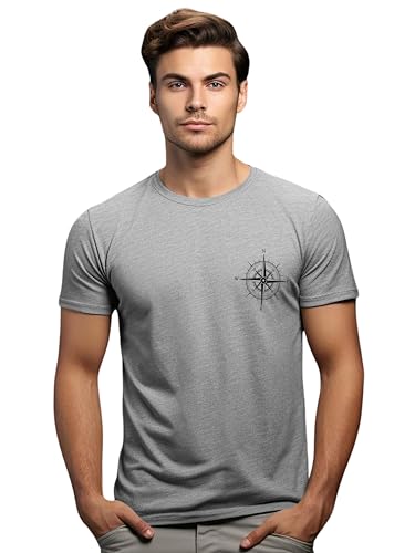 Image of ADRO Unisex 100% Cotton Regular Tshirt | Printed | Graphic Printed | Chest Printed