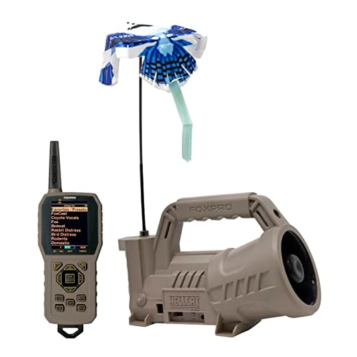 FOXPRO Hellcat PRO American Made Electronic Predator Call Remote Operated and Programmable Coyote, Fox, Hog Call for Hunting