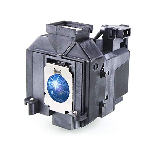 Huaute V13H010L69 Replacement Projector Lamp with Housing for Epson Elplp69 PowerLite Home Cinema 5020ub 5030ub 5025ub 5020ube 5030ube 5010E Pro Cinema 6030ub 6020UB 6010 4030 Projectors