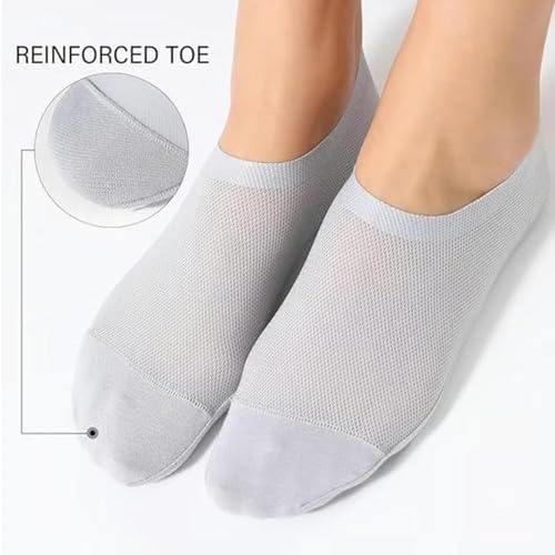 Ultra Thin Liner Socks Non Slip ComBed Cotton No Show Socks, breathable non-slip ultra-thin, for Womens and Men3