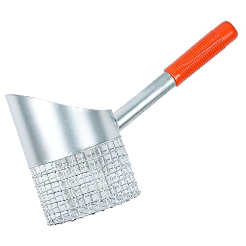 Kaptain Hooks 8? Handle Stainless Steel Sand Scoop for Beach Metal Detecting