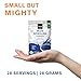 USDA Organic Blue Spirulina Powder (Phycocyanin Extract), No Fishy Smell, 100% Vegan Protein from Blue-Green Algae, 28 Servings, Natural Food Coloring for Smoothies, Baking & Drinks (1 Ounce)