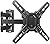 HUANUO Single TV Monitor Wall Mount Bracket for 17 to 34 Inch Screens, Holds up to 44 lbs, Full Motion Wall Mount Monitor with Articulating Arms, Swivel, Rotation, Tilt, Max VESA 200x200