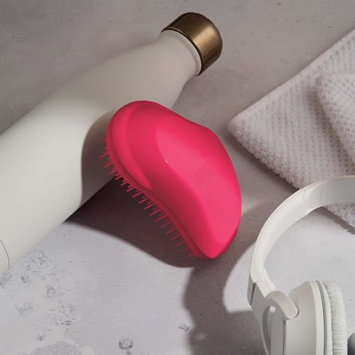 Tangle Teezer | The Original Detangling Hairbrush | Perfect for Wet & Dry Hair | Two-Tiered Teeth & Palm-Friendly Design | For Glossy, Frizz-Free Locks | Effervescenza Rosa - 5