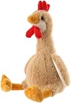 Apricot Lamb Toys Plush Coqs farcis d'animaux doux 10" pour enfant