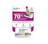 Scheda Prepagata per Registrazione al Servizio HP Instant Ink, Card dal Valore di Cinque Euro, Scheda da Utilizzare Durante l’Installazione Guidata della Stampante con HP Instant Ink