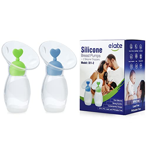 Elate 810477028151 Manual Breast Pump For Breastfeeding cover