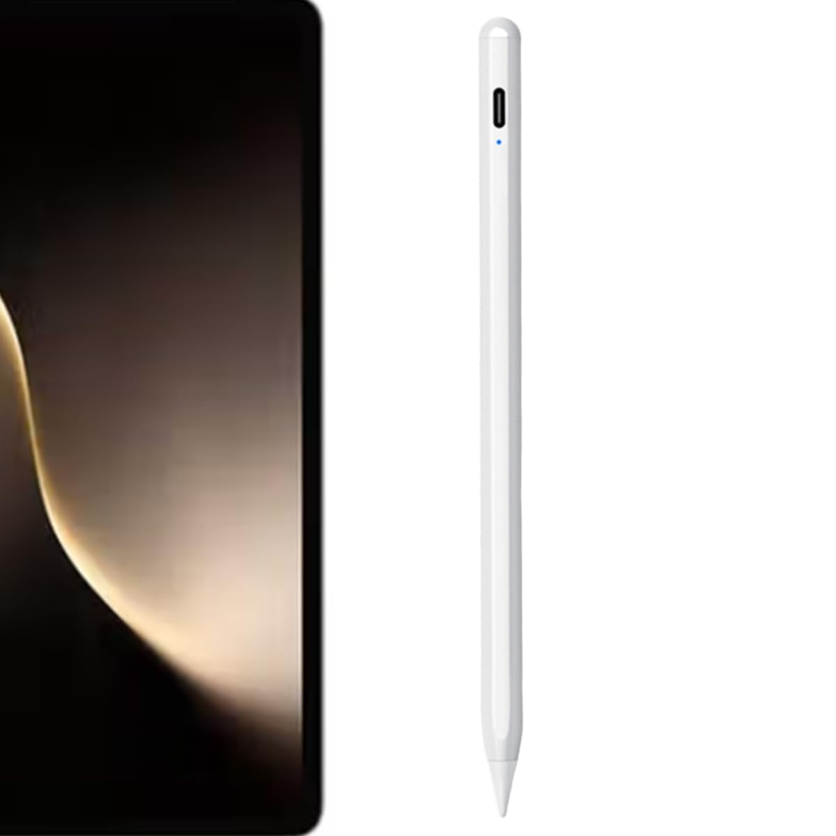 Lápiz para Honor MagicPad 4 / MagicPad 3 / MagicPad 13 / Magic V5, para Honor Pad 10/10 Pro / GT2 Pro, Pad X9a / X7, Recargable, Sensible a la presión 4096, Touch Stylus Pen (Blanco)