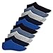 Produktbild Footstar Herren & Damen Sneaker Socken (10 Paar), Kurze Sportsocken aus Baumwolle - Sneak It! - Jeanstöne 47-50