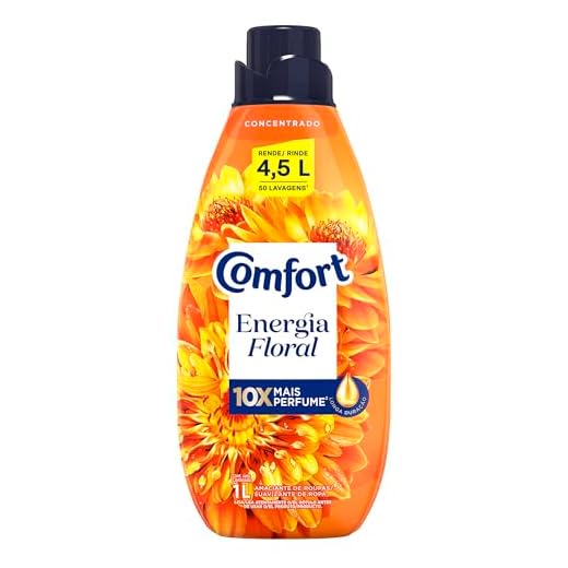 Amaciante Concentrado Comfort Hydra Sérum 1L, Comfort, 1 L