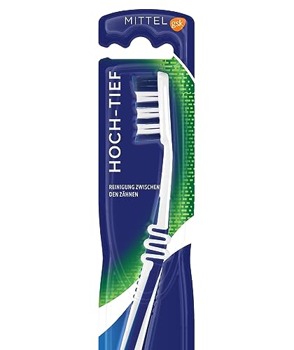 Dr.Best Zahnbürste Hoch-Tief, Mittel