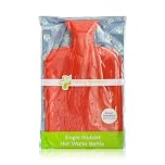 General Healthcare Rubber Hot Water Bottle - Single Ribbed - 2 Litre (British Standard)