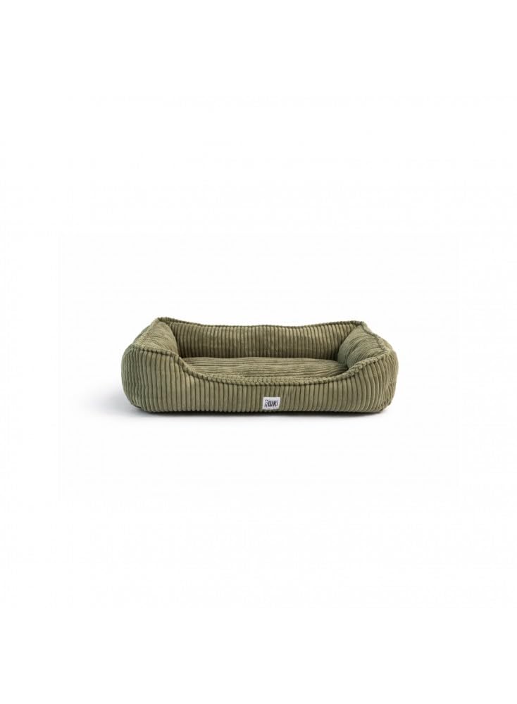 Mon ami Luki - Panier rectangulaire antidérapant Velours côtelé - pour Chien - 100% Polyester