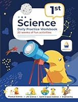 1st Grade Science: Daily Practice Workbook | 20 Weeks of Fun Activities 1951048423 Book Cover