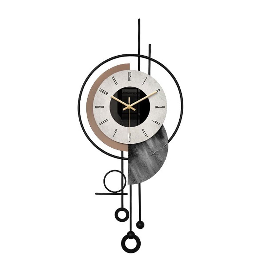 EINES Silent Decorative Wall Clock Fashion Art Atmospheric Clock Modern Wall Clock Clock Wall Hanging Home Silent Wall Clock Easy to Read