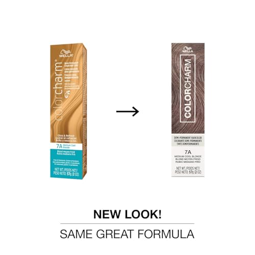Image of COLORCHARM Demi Permanent Hair Color - Gloss, Refresh & Tone - 2 Fl Oz | Shea Butter | Free of ammonia, gluten, parabens, and animal-derived ingredients.