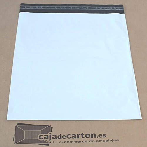 500 Bolsas plástico para envíos Courier 350x450+50mm. 60 MY anónimo.