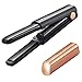 Produktbild Deogra Mini Glätteisen Kabellos mit Ionen Technologie Klein USB Glätteisen Locken und Glätten, Keramik Haarglätter Tragbar für Reise umfassen Hitzebeständiger Beutel Rose Gold