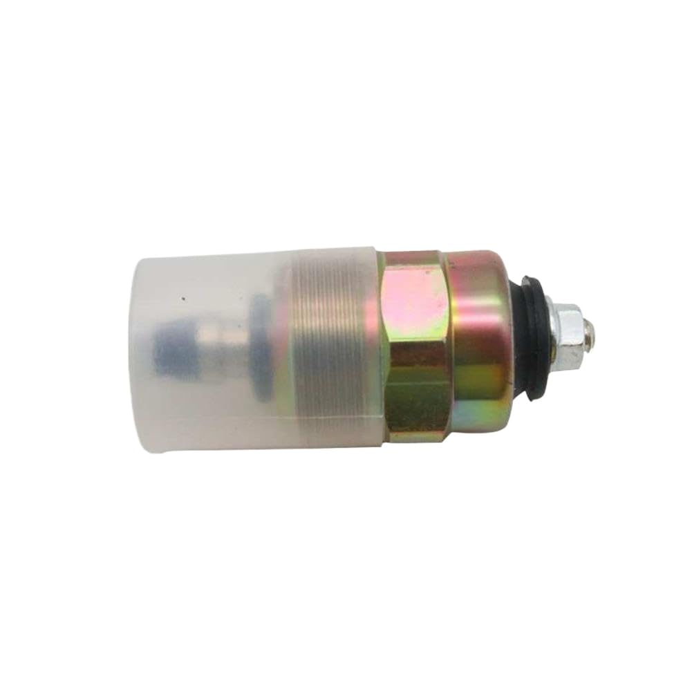 12V Fuel Shutoff Solenoid Engine Stop Solenoid Compatible with Automotive and Power