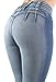 Colombian Design, Mid Waist, Butt Lift, Levanta Cola, Skinny Jeans in Washed Blue Size 5