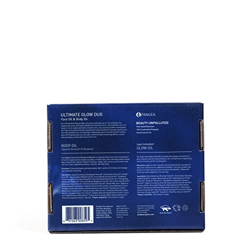 Pangea Organics - Natural Ultimate Glow Duo | Vegan + Sustainable Skincare (2-Piece Clean Beauty Gift Set) #TOP3