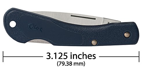 Image of Case XX WR POCKET KNIFE BLUE HANDLED MINI-BLACKHORN, ITEM 2392, LENGTH CLOSED 3 1 /8 INCH (LT1059L SS)