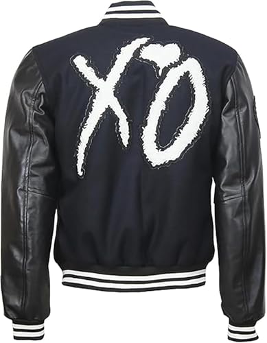 Men's Wool Leather Letterman Baseball Varsity Jacket Tour 2XS-4XL2