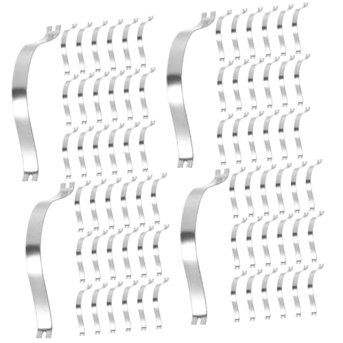 Image of Levemolo 400pcs Frame Backing Clips Reliable Sturdy Material Easy Installation Replacement for Small Photos