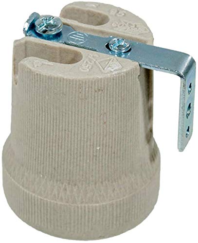 Bioledex E27 Set di 5 montature in ceramica con