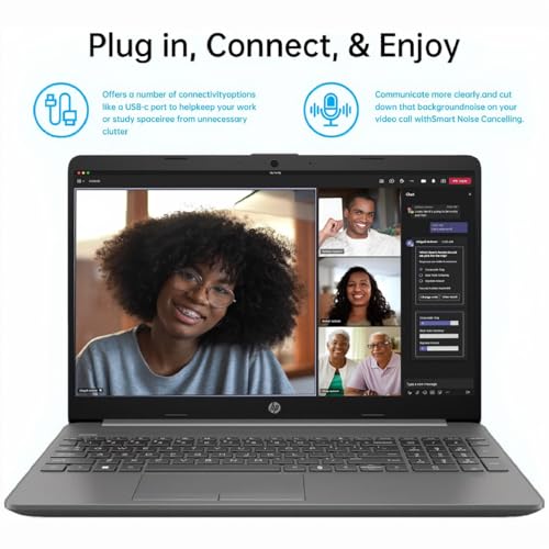 Image of HP G9 Business Laptop, 15.6 inch Full HD Display, Intel Core i3-1315U, 8GB RAM, 128GB SSD, Intel UHD Graphics, Wi-Fi 6, Ethernet Port RJ-45, SD Card Reader, HD Camera, Windows 11 Pro, WOWPC Recovery USB