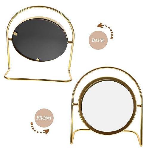 Espejo de maquillaje elegante Mobestech vintage de mesa miniatura 3