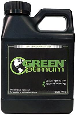 16 Ounce Green Optimum Glass Cleaner by Grunge Off