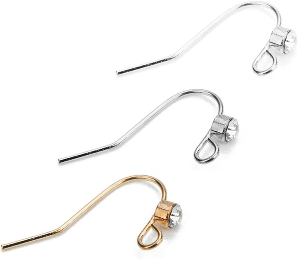 20pcs Copper U Shaped Ear Hook Jewelry Findings for Women image 5