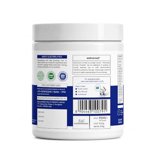 Image of OSMO - Electrolyte Hydration Blend (Advanced Salts + Taurine & Vitamins) | Lemon & Lime (270g, 45 Servings) | Zero Added Sugar