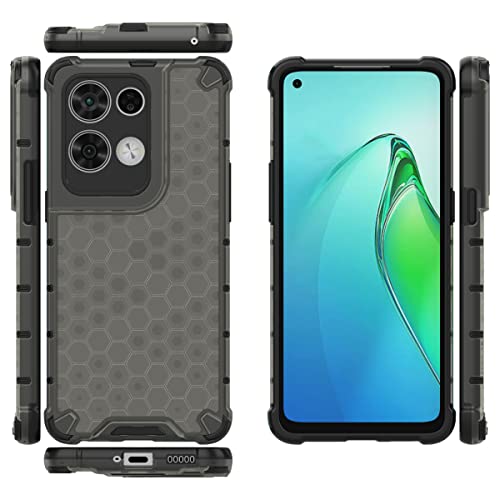 Image of Glasgow Back Case Cover Designed for Oppo Reno8 Pro 5G / Reno 8 Pro 5G - Black