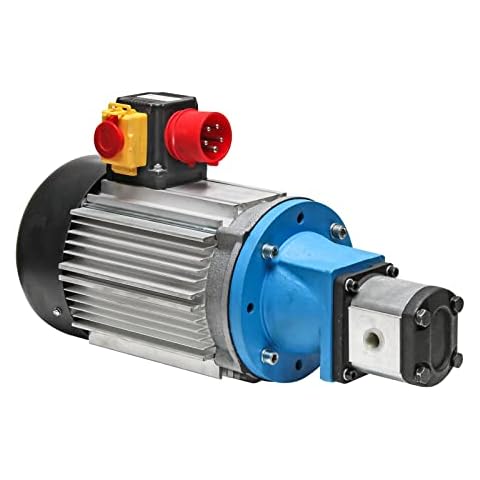 Hydraulikpumpe System Pumpe mit Motor 400 Volt 5,5 kW 250Bar 3000 U/min 36 Liter Cover